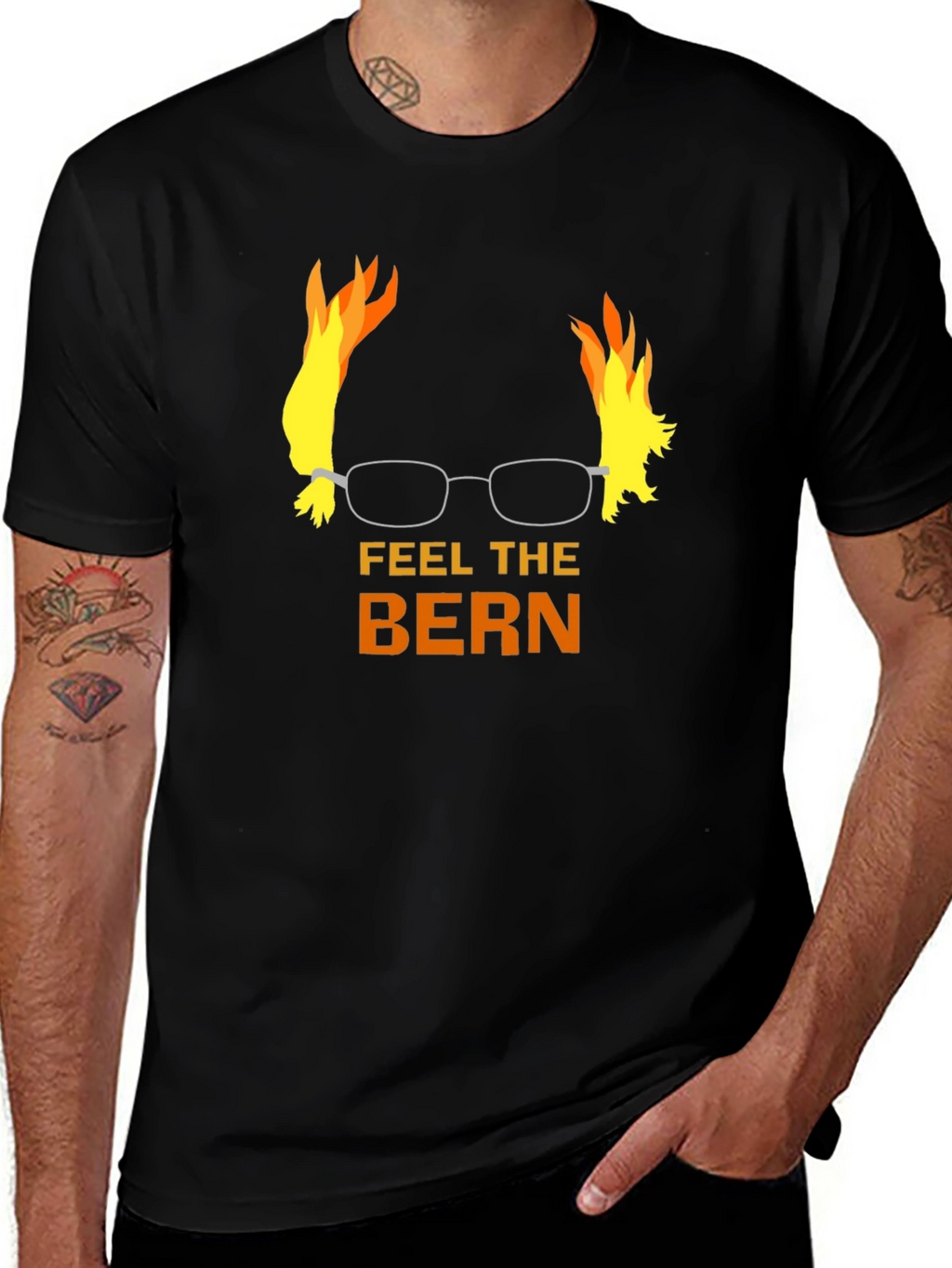Feel the Bern T-Shirt - Political Humor