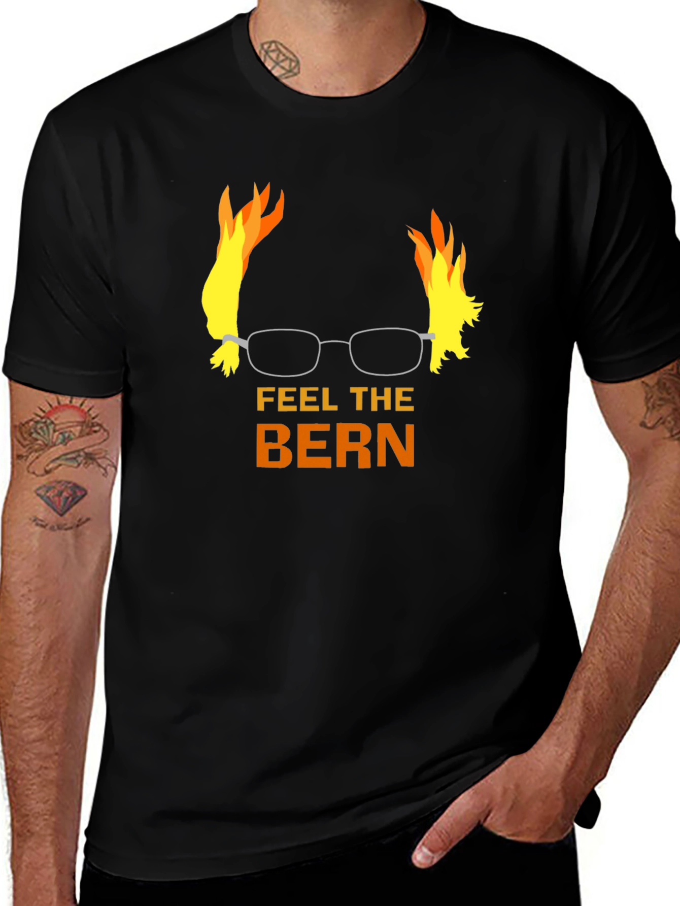 Feel the Bern T-Shirt - Political Humor