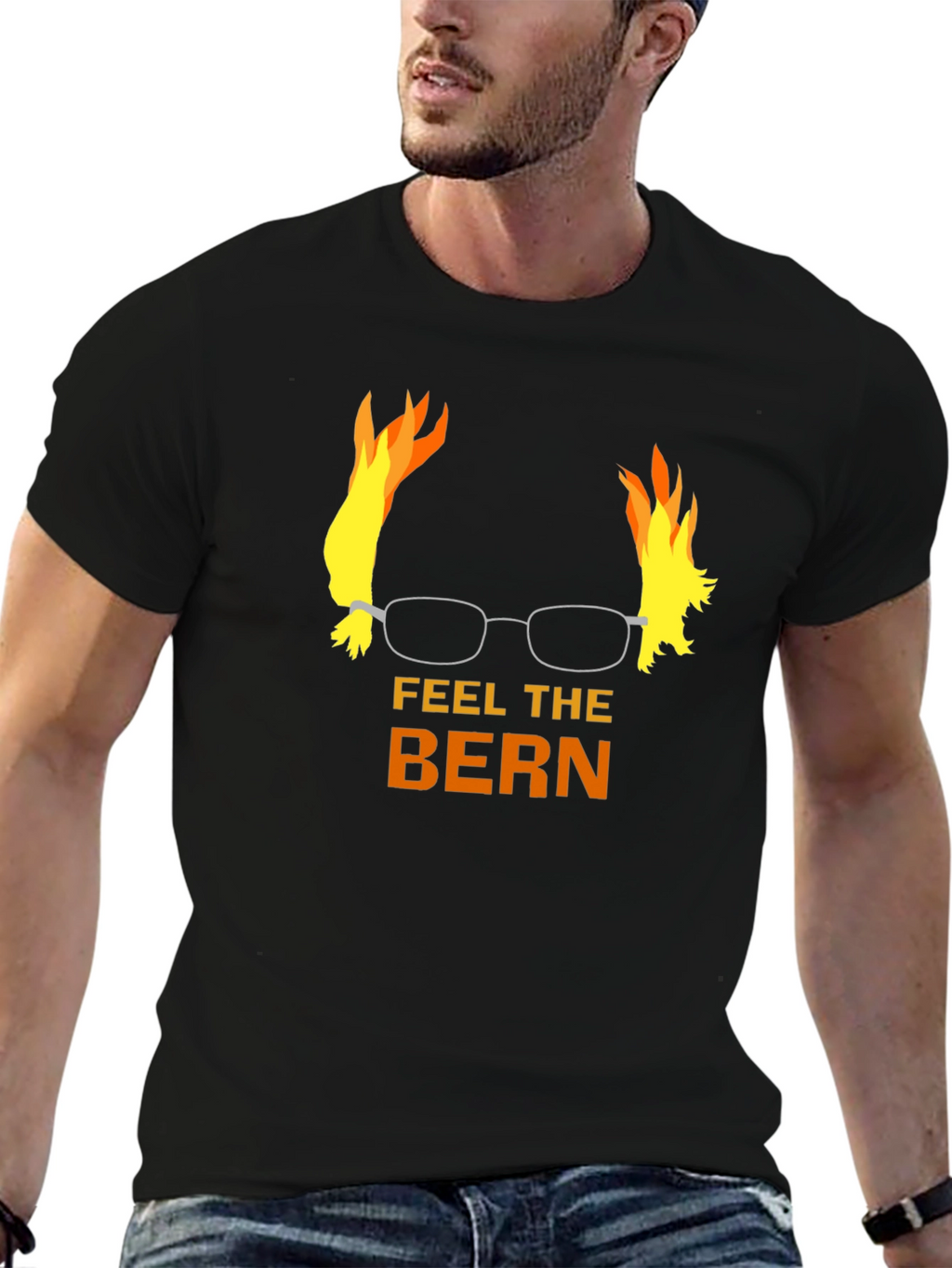 Feel the Bern T-Shirt - Political Humor
