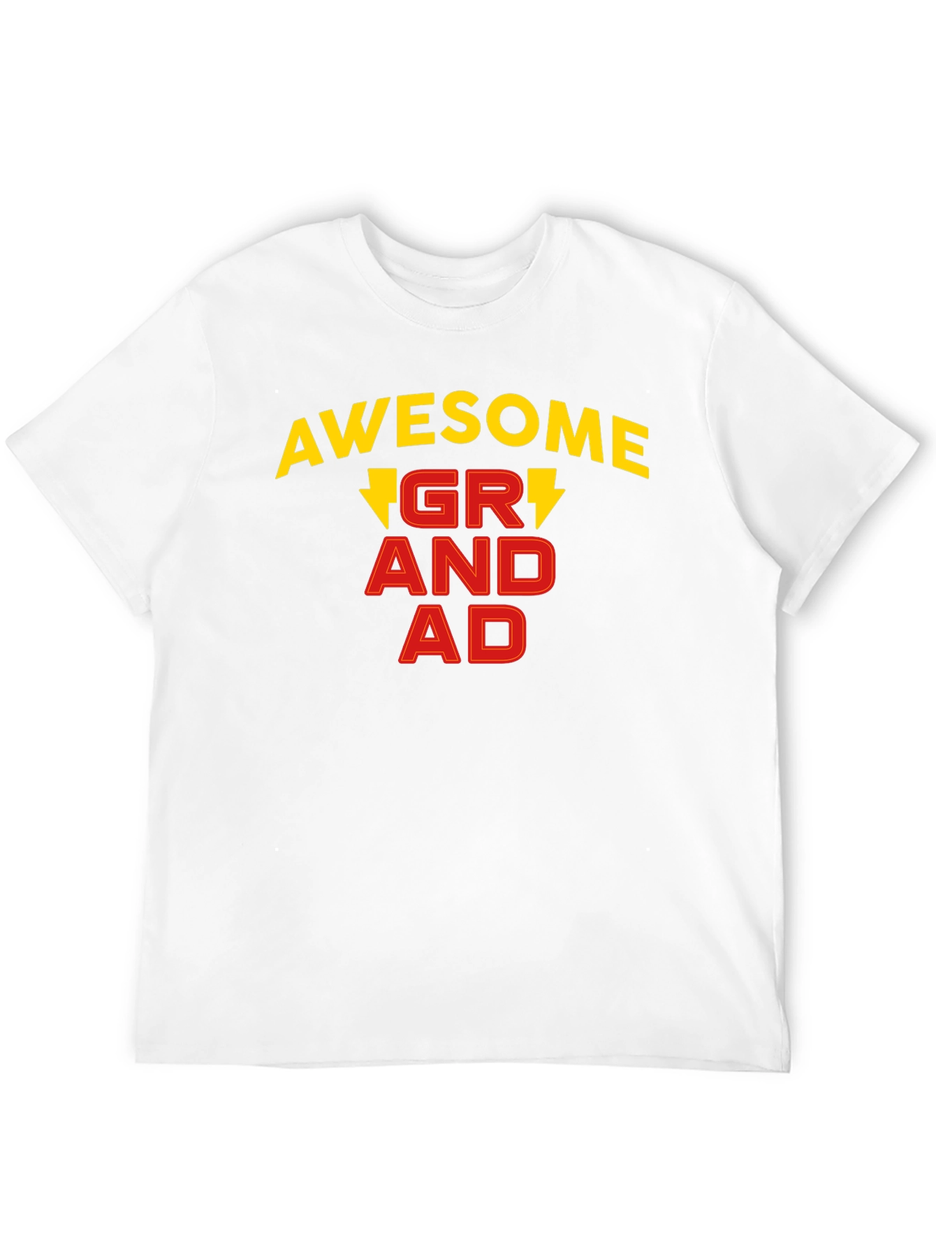 Awesome Grandad T-Shirt Black