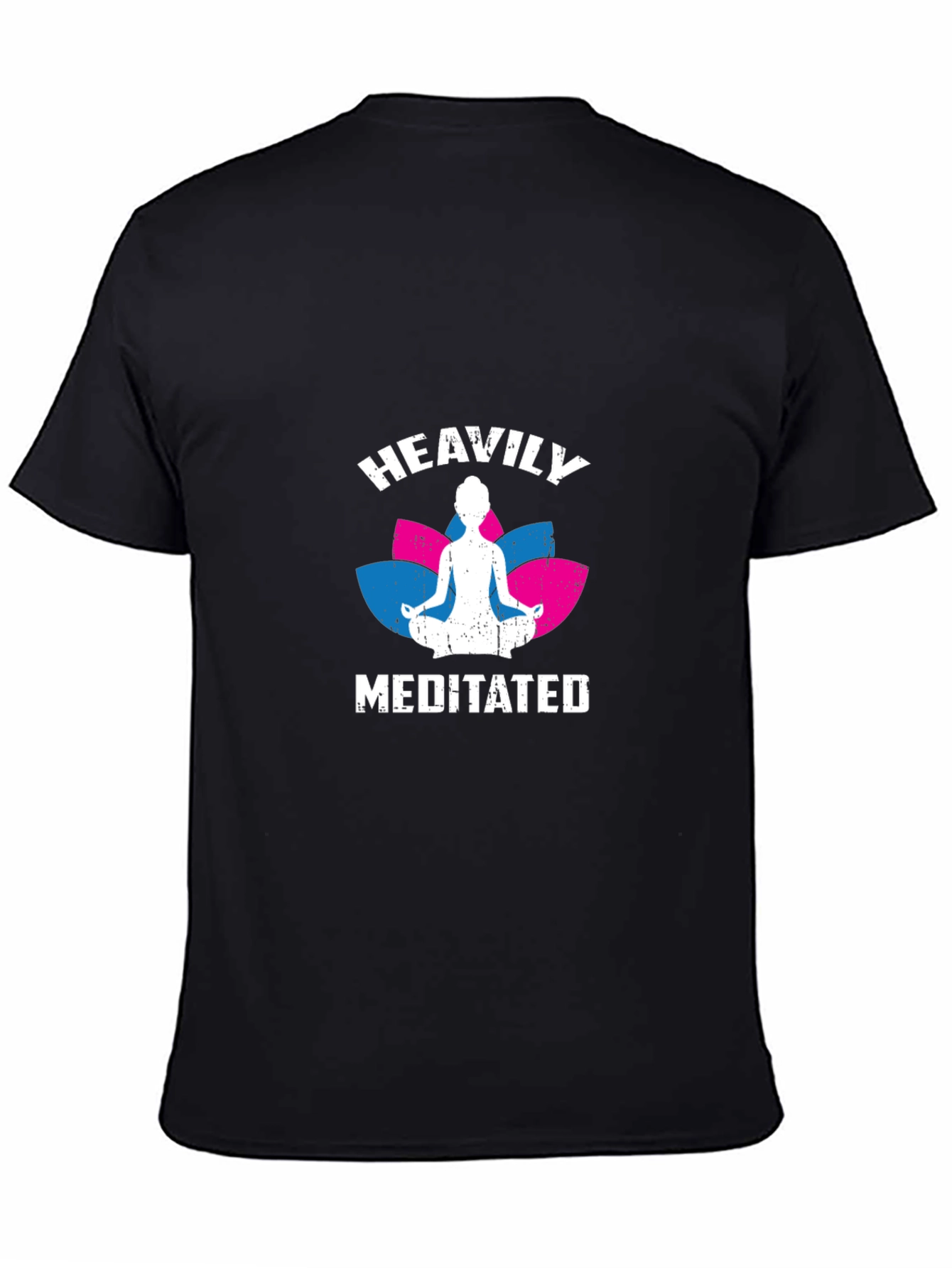 Heavily Meditated Graphic T-Shirt - Yoga Lover Tee