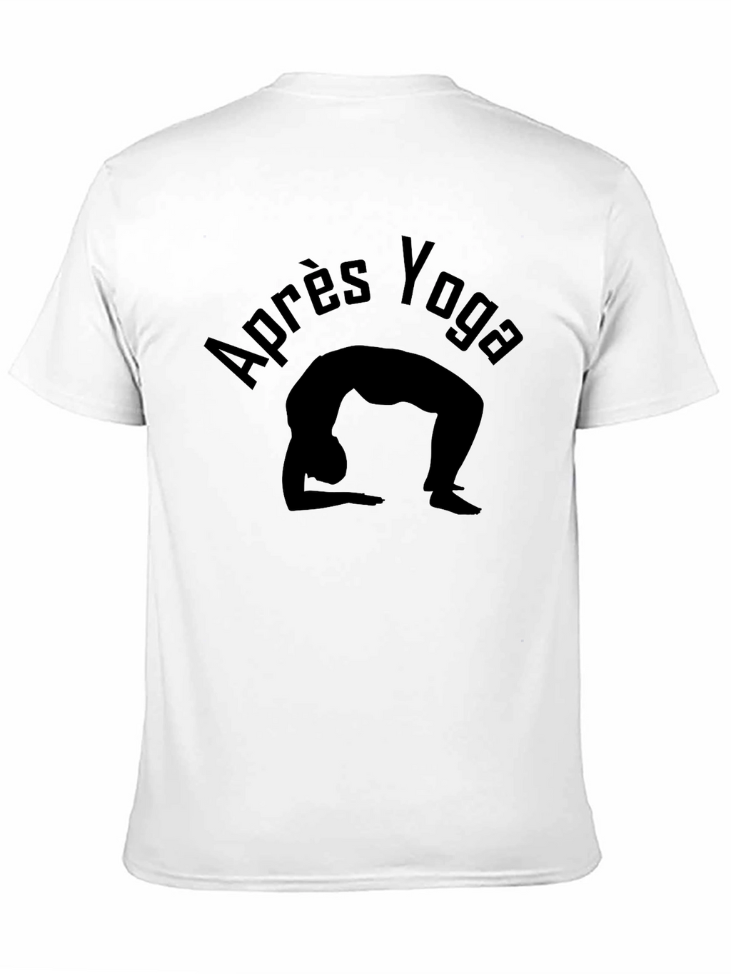 Apres Yoga Black Graphic Tee