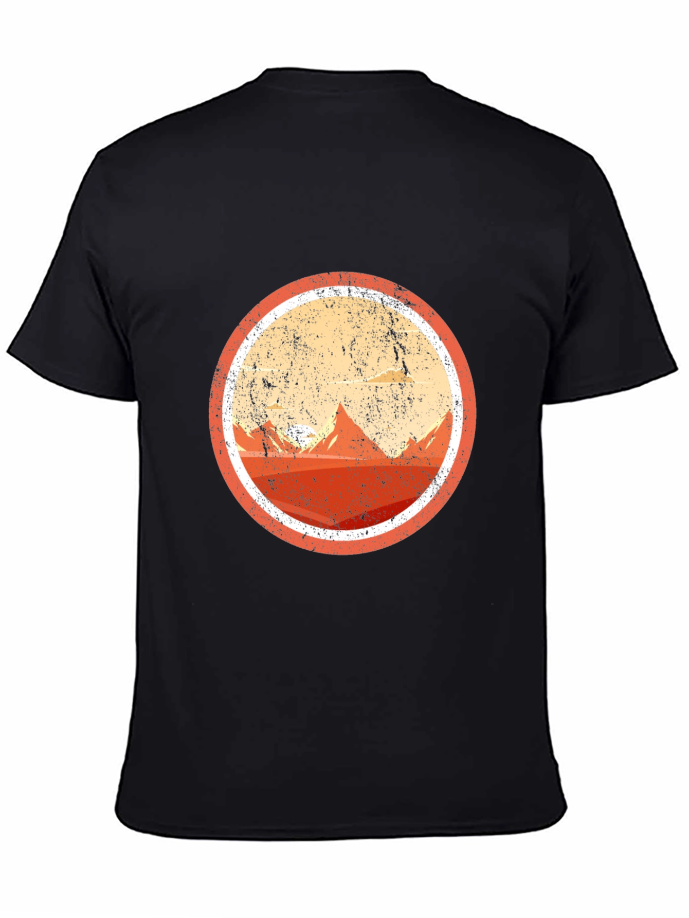 Vintage Mountain Graphic T-Shirt - Retro Outdoor Style
