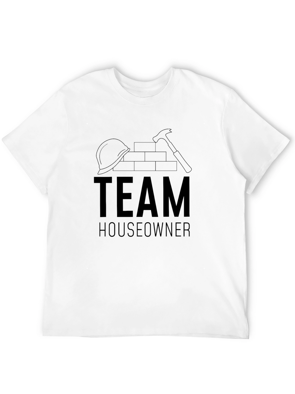 Team Houseowner Black T-Shirt