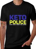 Keto Police T-Shirt - Step Away From Carbs