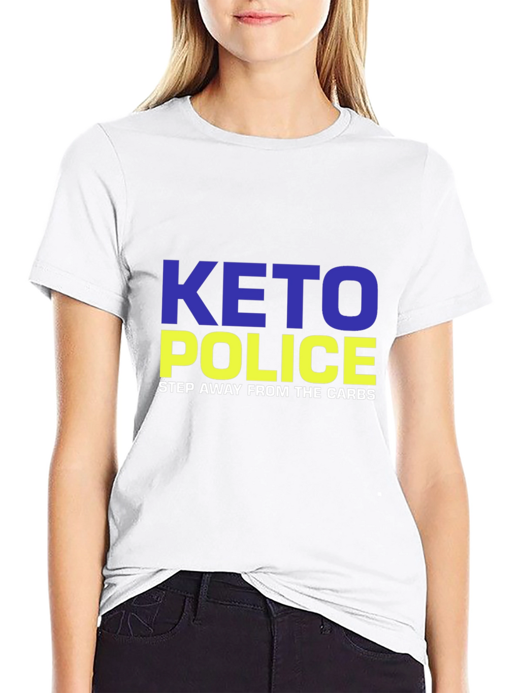 Keto Police T-Shirt - Step Away From Carbs