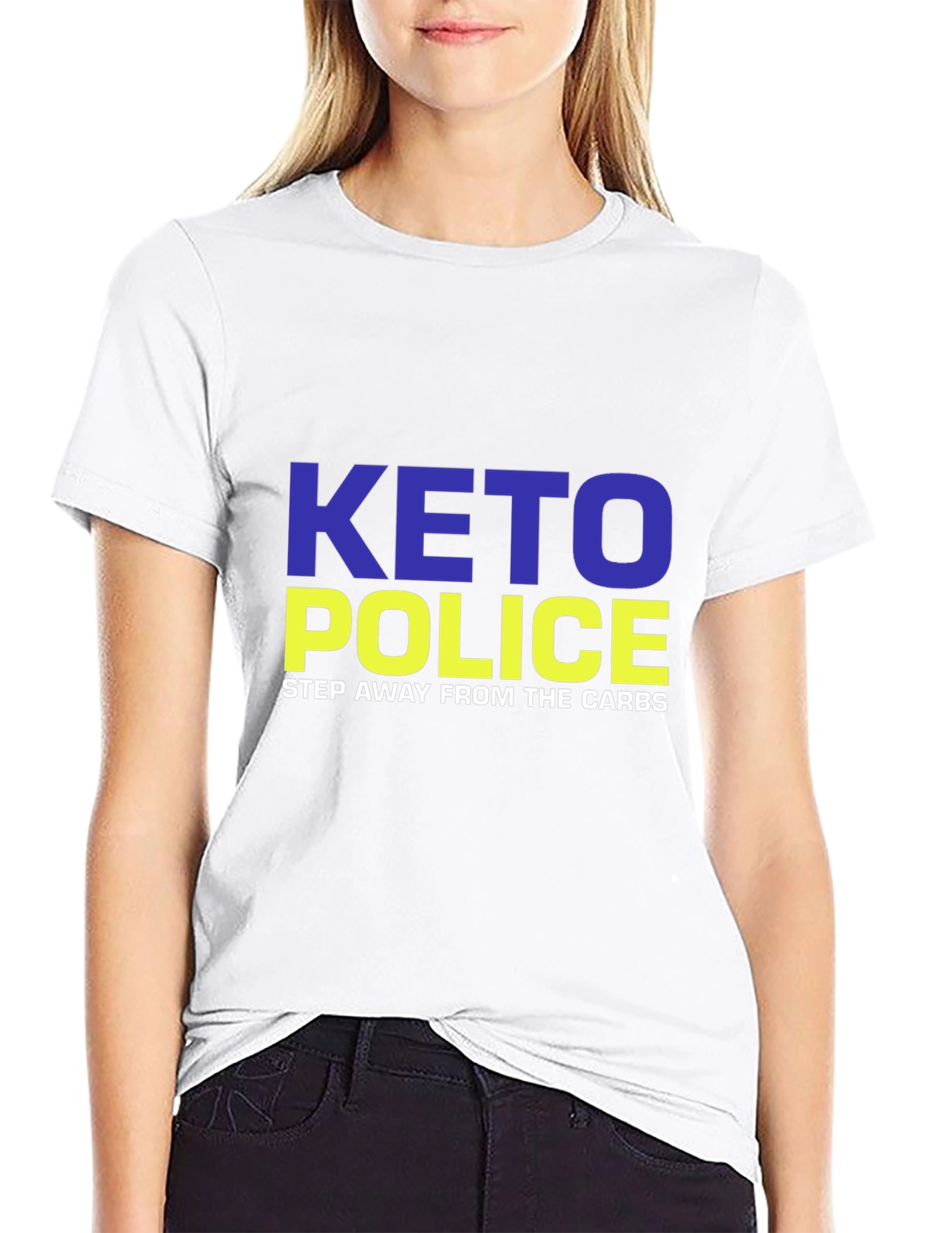 Keto Police T-Shirt - Step Away From Carbs