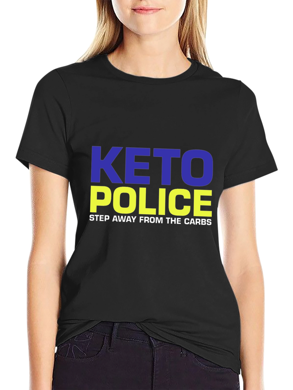 Keto Police T-Shirt - Step Away From Carbs