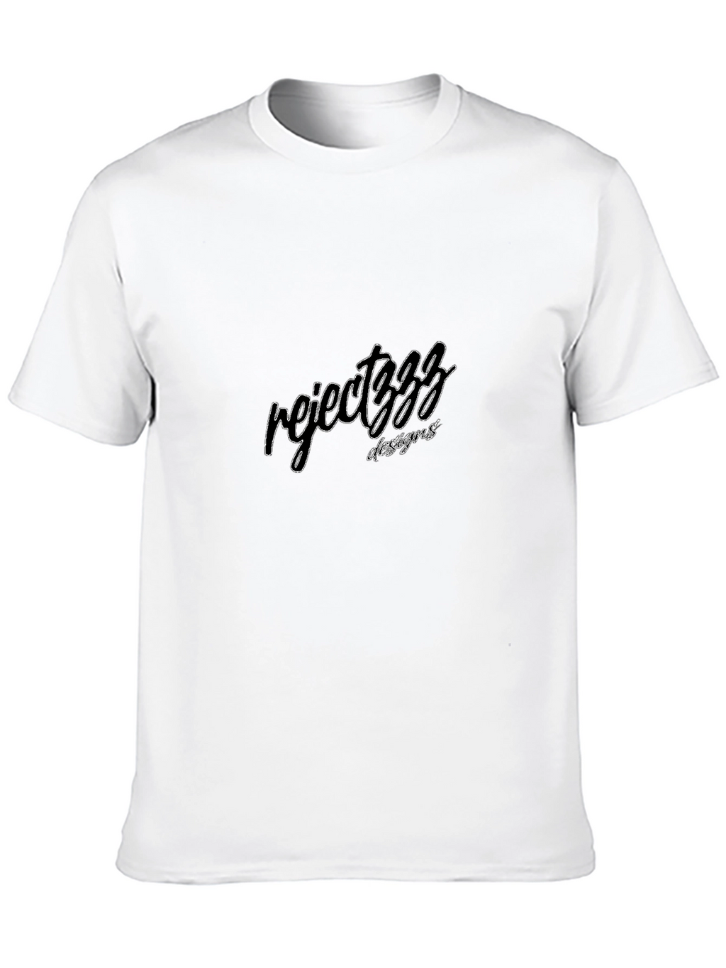 Reject 333 Designs Black T-Shirt - Modern Graphic Tee