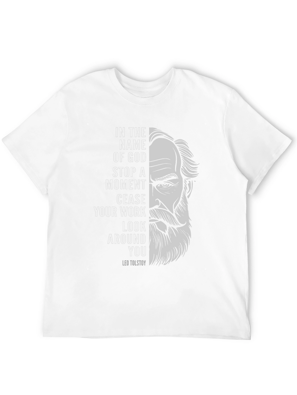 Leo Tolstoy Quote Graphic T-Shirt