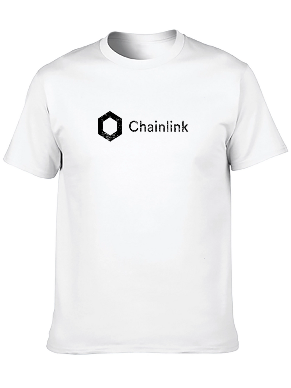 Chainlink Crypto Black T-Shirt Blockchain Tech Tee