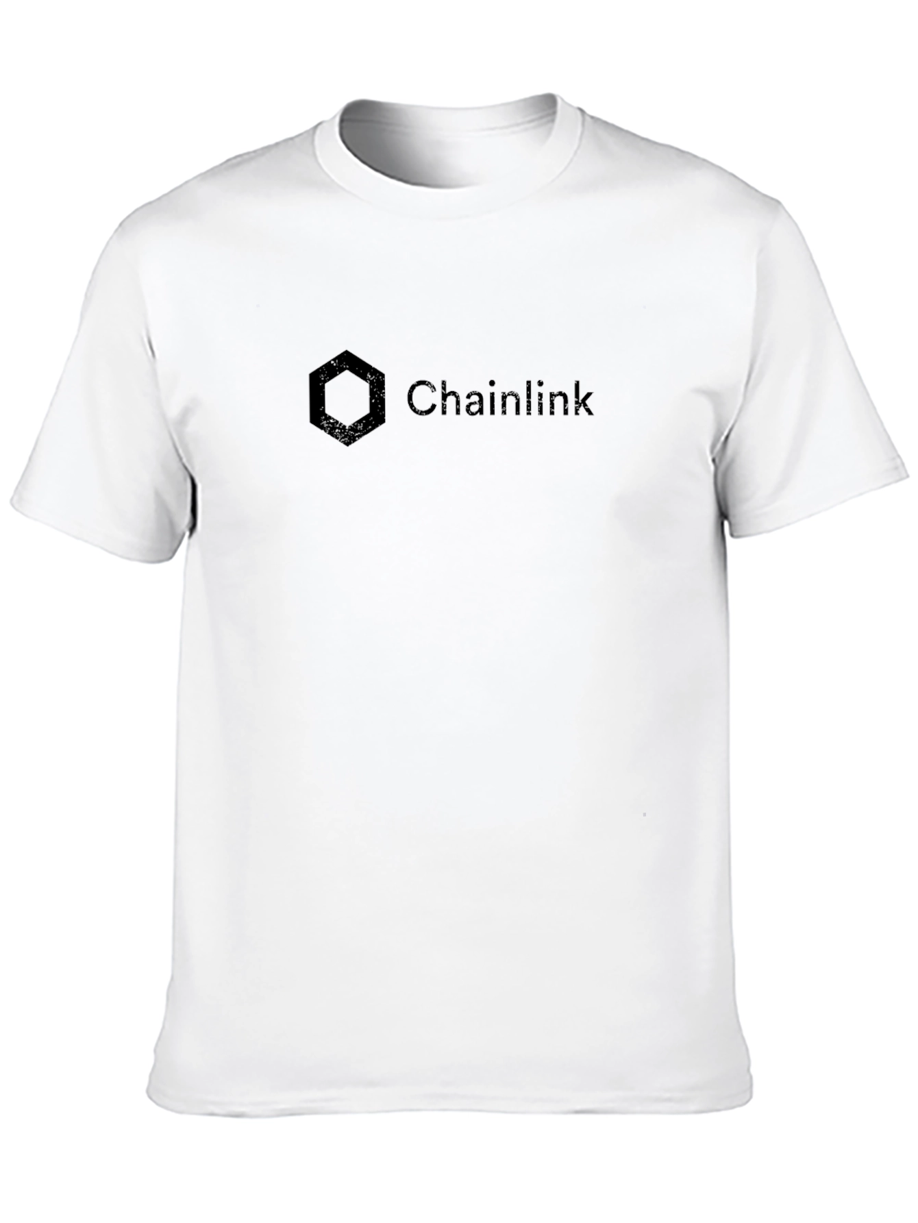 Chainlink Crypto Black T-Shirt Blockchain Tech Tee