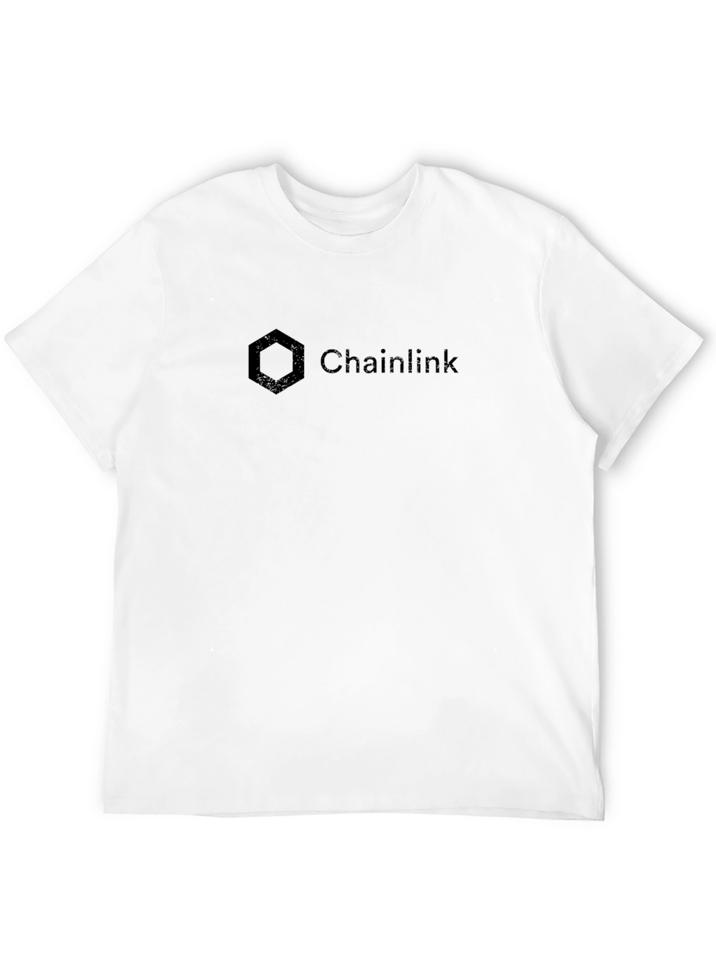 Chainlink Crypto Black T-Shirt Blockchain Tech Tee