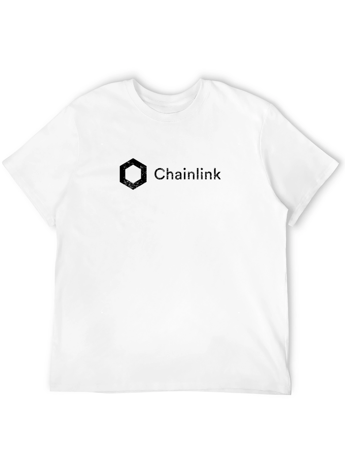 Chainlink Crypto Black T-Shirt Blockchain Tech Tee