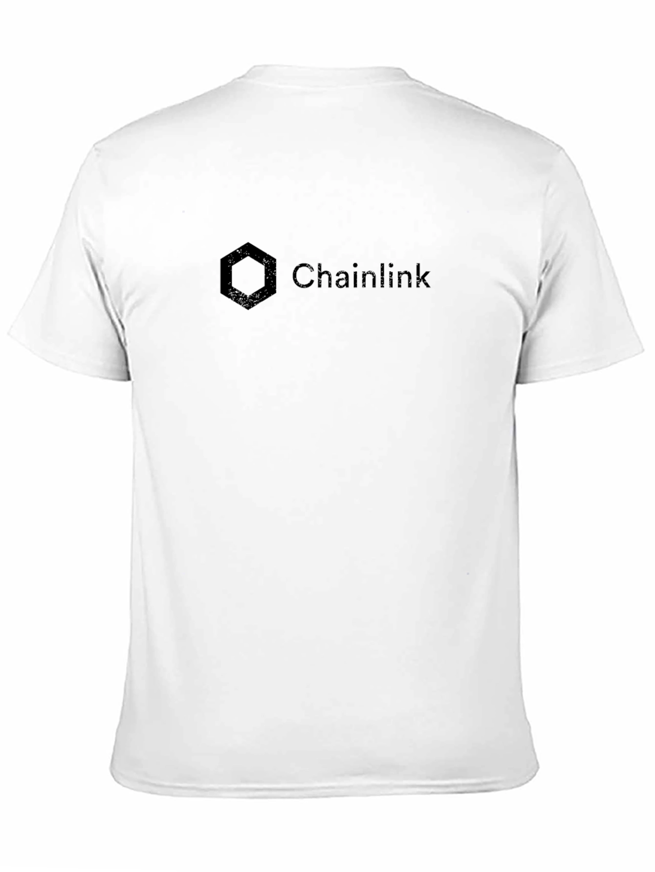 Chainlink Crypto Black T-Shirt Blockchain Tech Tee