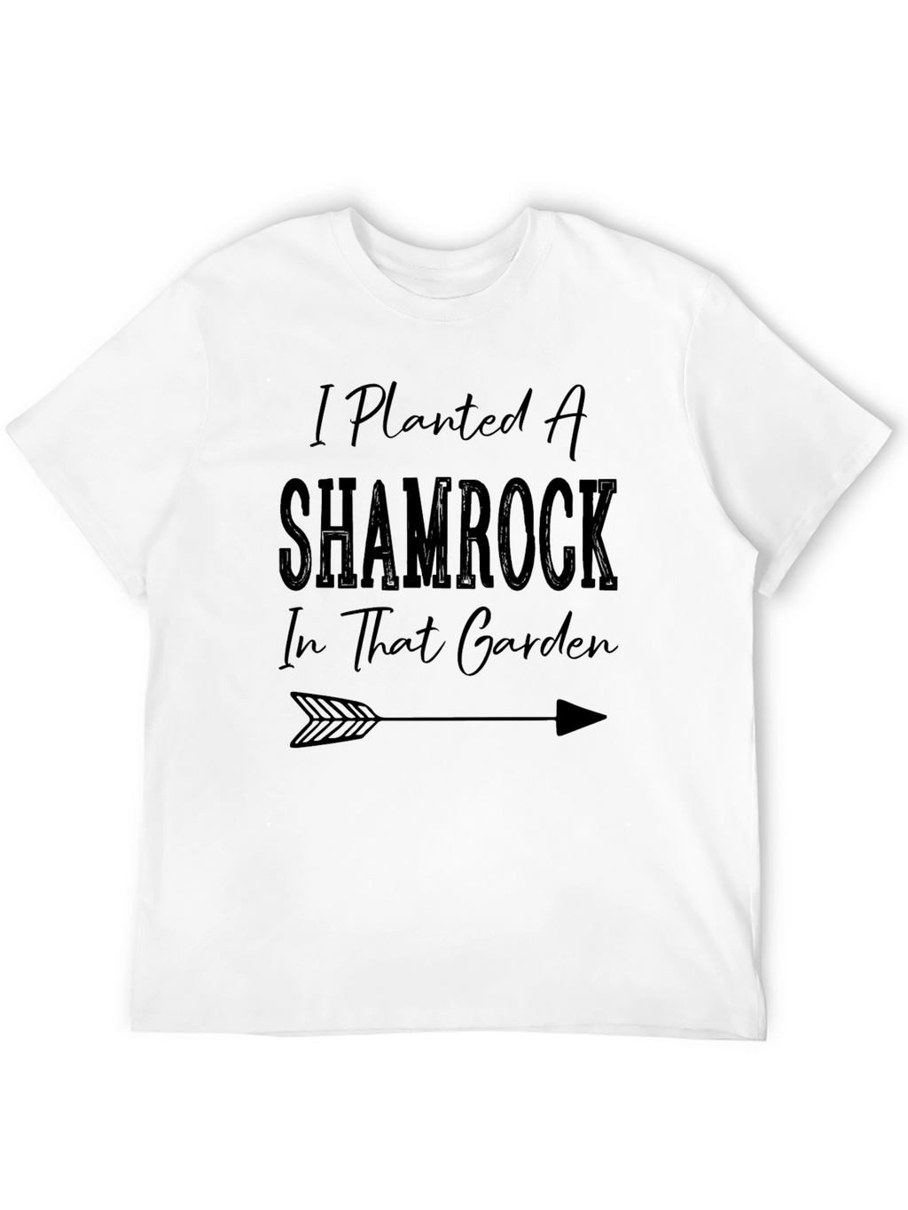 Shamrock Garden Novelty Graphic Tee