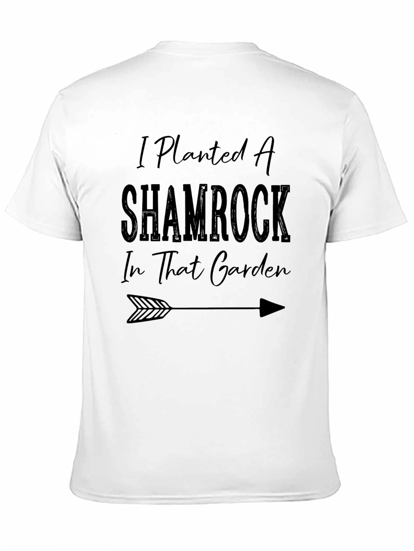 Shamrock Garden Novelty Graphic Tee