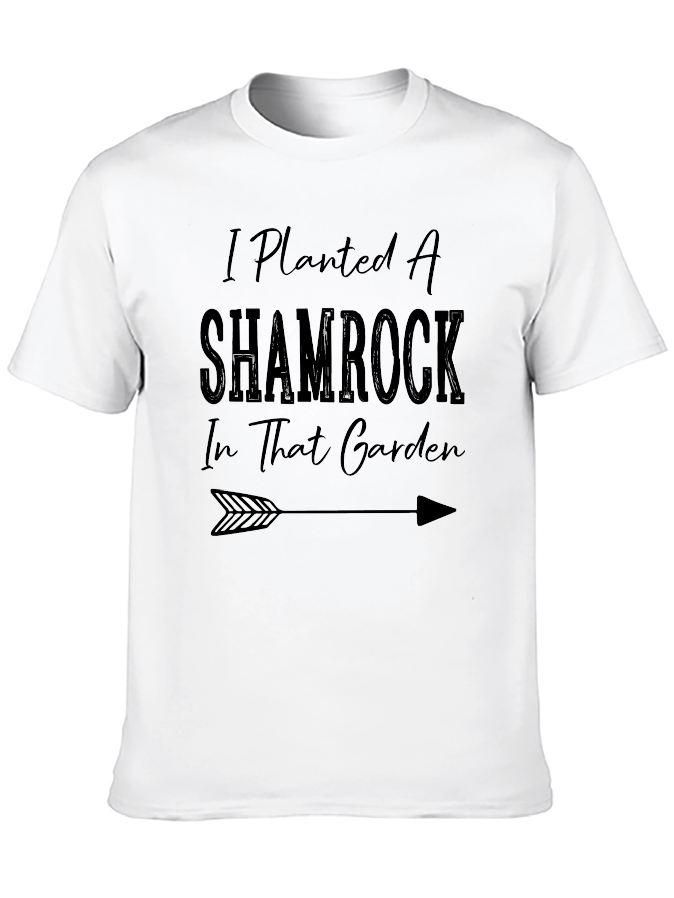 Shamrock Garden Novelty Graphic Tee