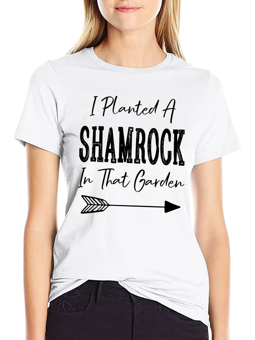 Shamrock Garden Novelty Graphic Tee