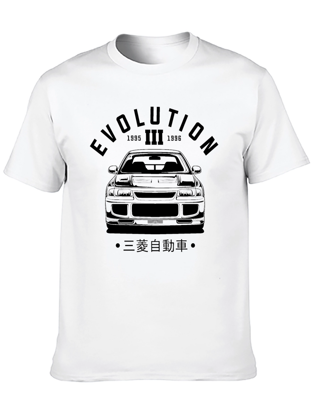 Evolution III Car Graphic Tee - Black