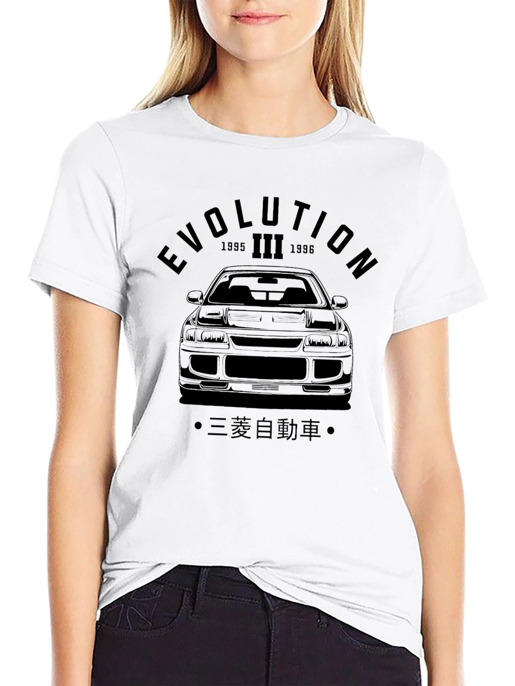 Evolution III Car Graphic Tee - Black
