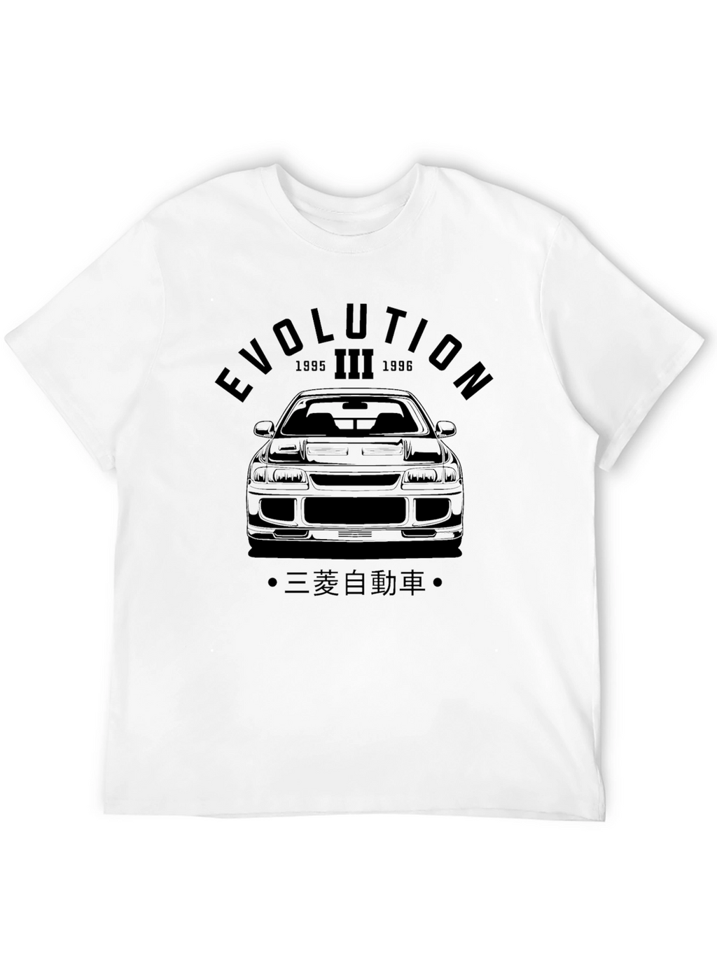 Evolution III Car Graphic Tee - Black