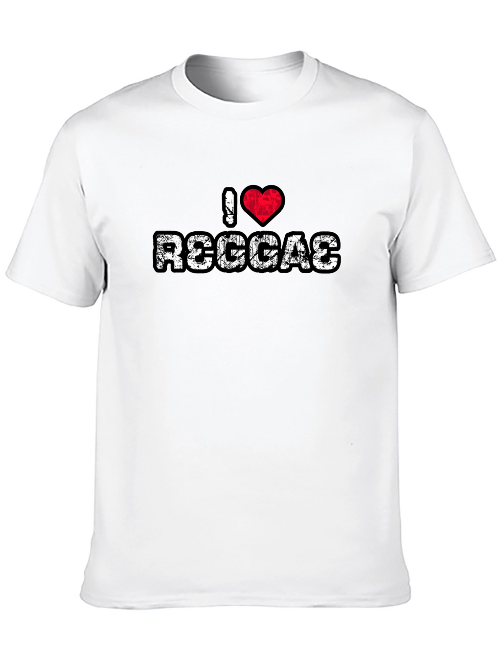 I Love Reggae Graphic T-Shirt