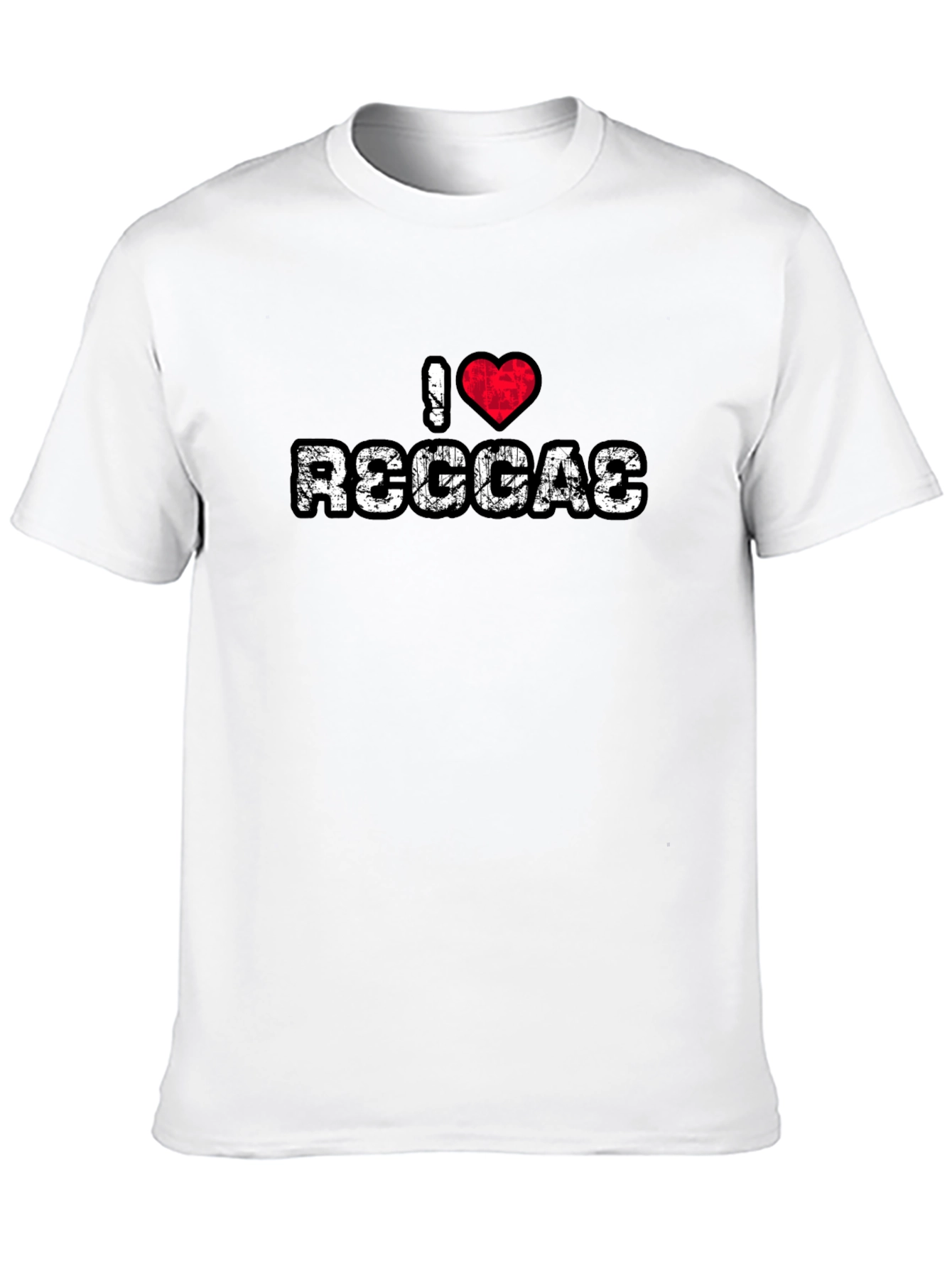 I Love Reggae Graphic T-Shirt