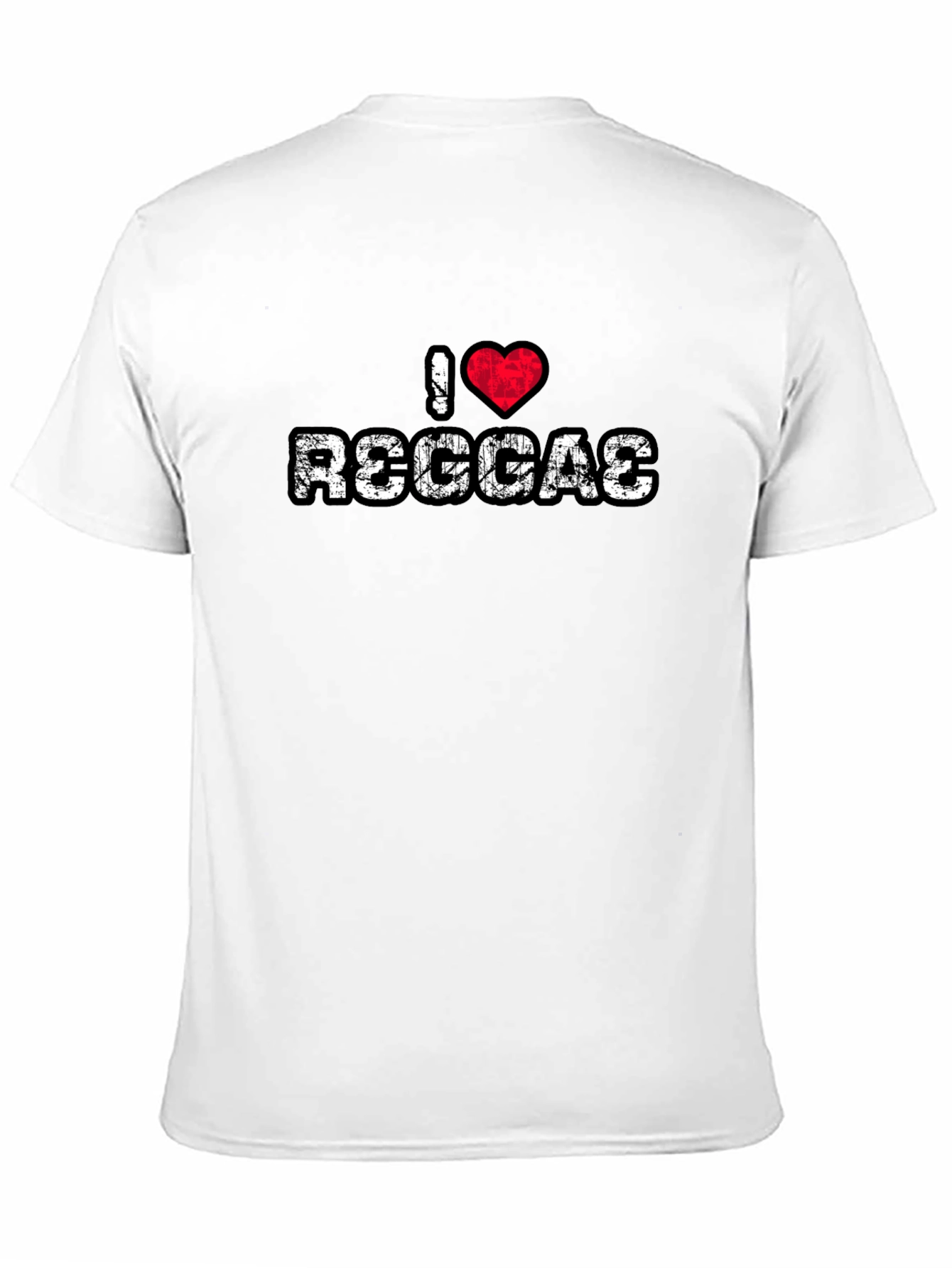 I Love Reggae Graphic T-Shirt