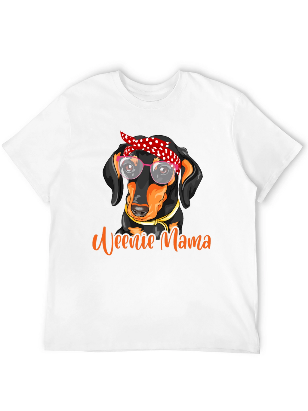 Weenie Mama Dachshund T-Shirt - Cute Dog Lover Tee