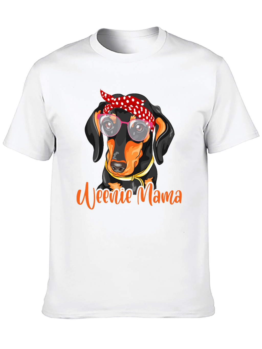 Weenie Mama Dachshund T-Shirt - Cute Dog Lover Tee