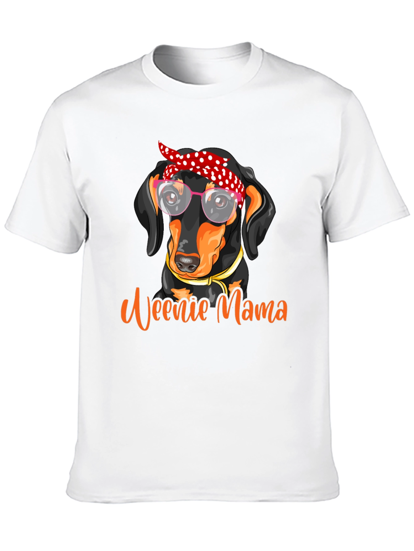 Weenie Mama Dachshund T-Shirt - Cute Dog Lover Tee