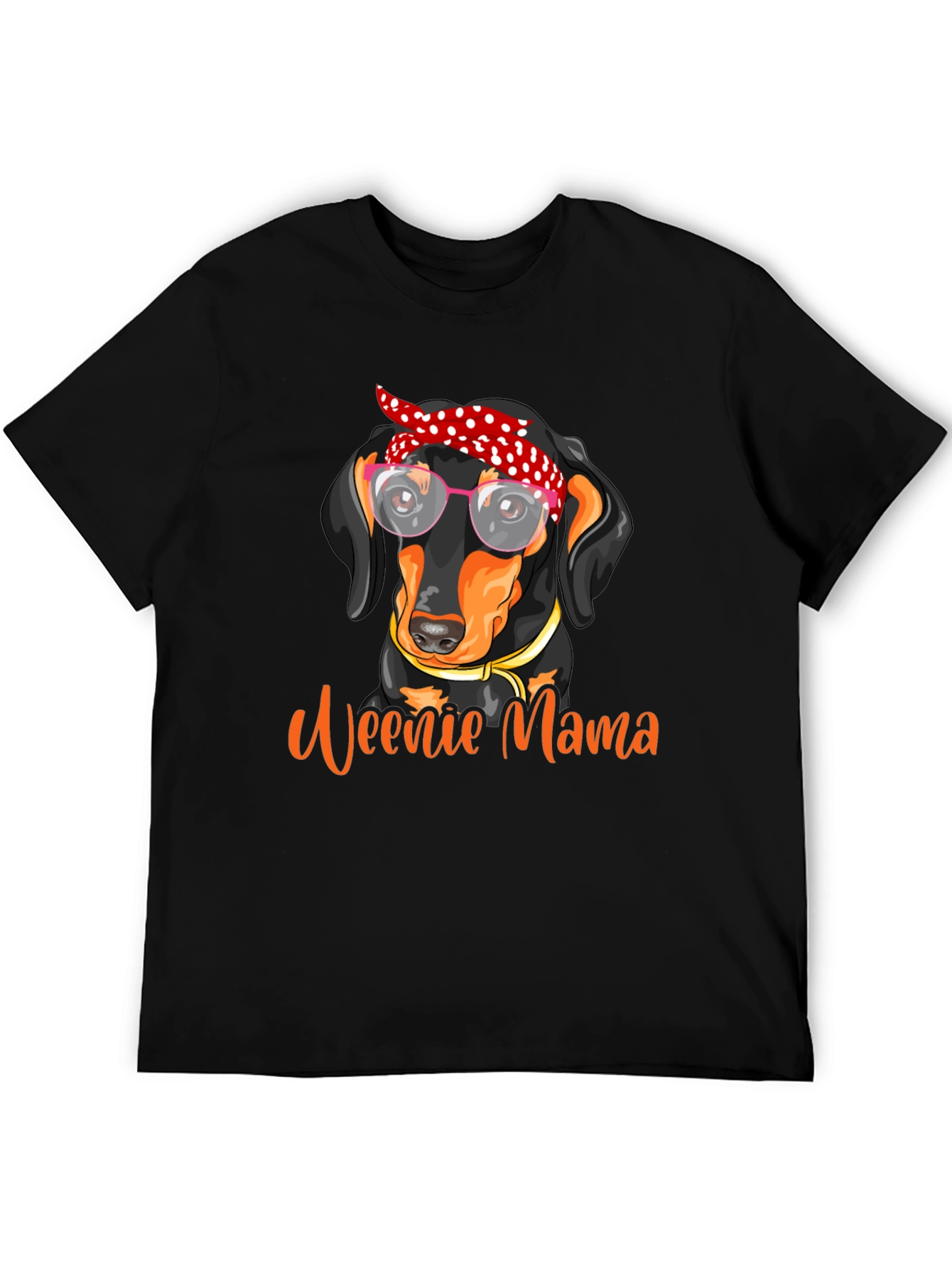 Weenie Mama Dachshund T-Shirt - Cute Dog Lover Tee