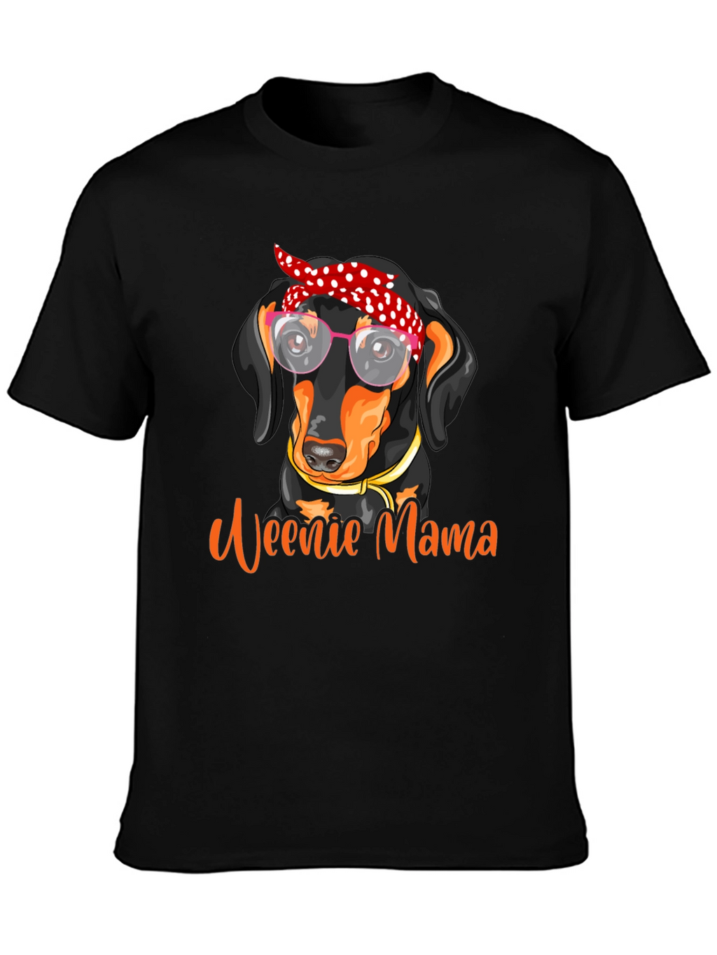 Weenie Mama Dachshund T-Shirt - Cute Dog Lover Tee