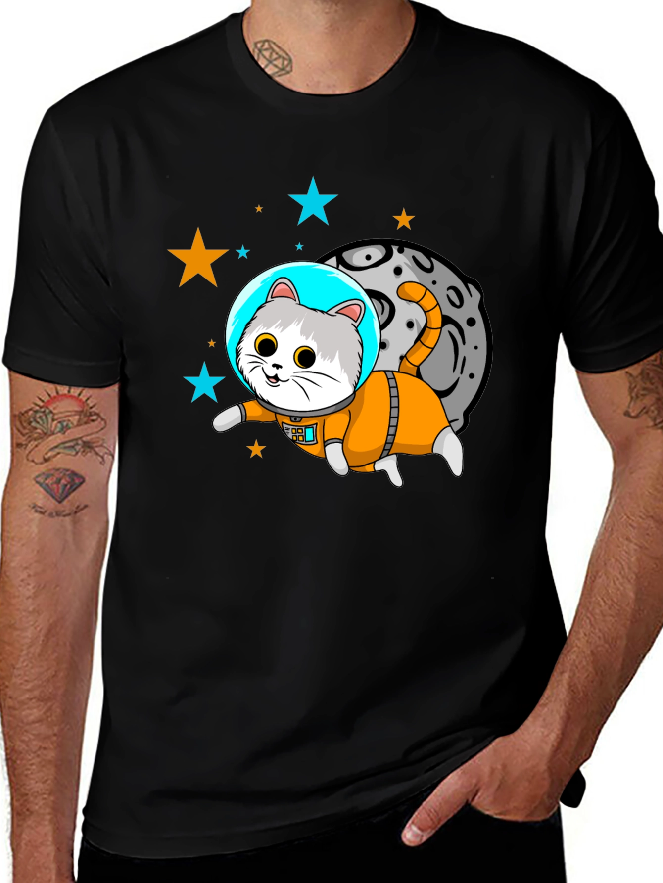 Astronaut Cat T-Shirt
