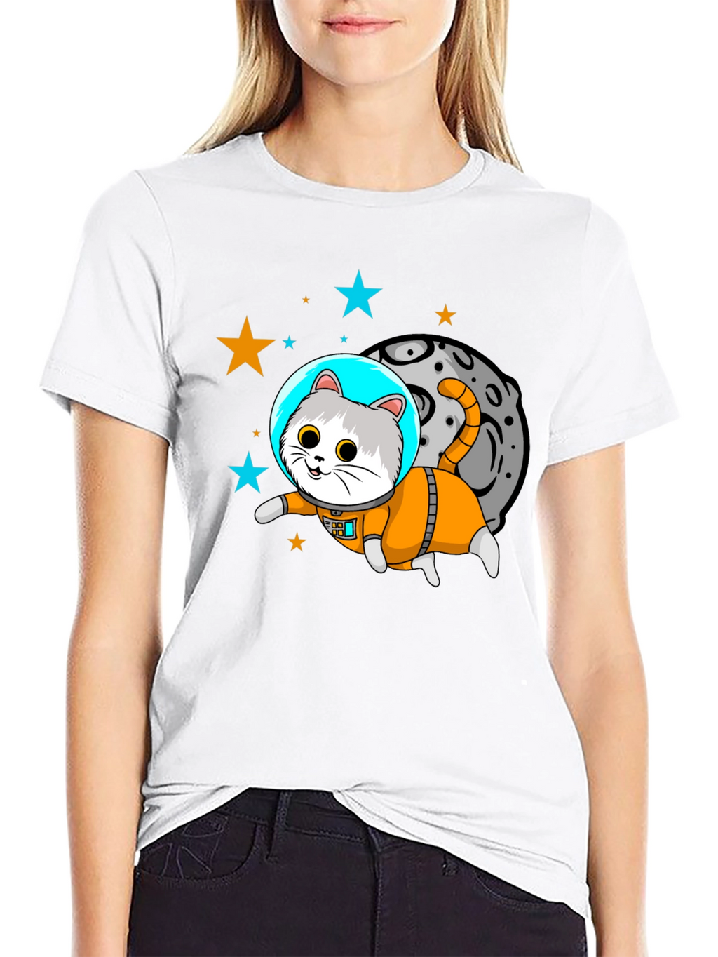 Astronaut Cat T-Shirt