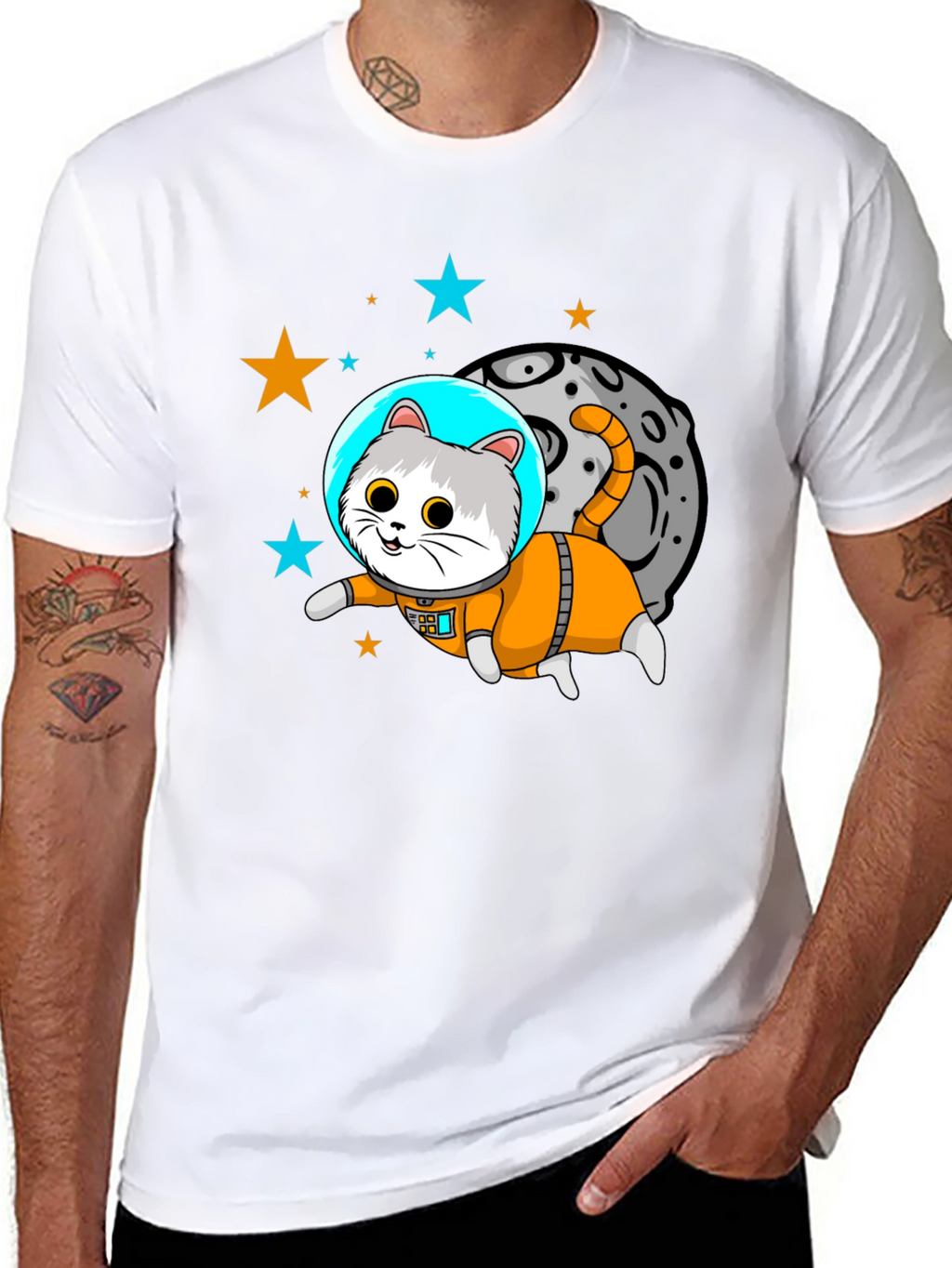 Astronaut Cat T-Shirt