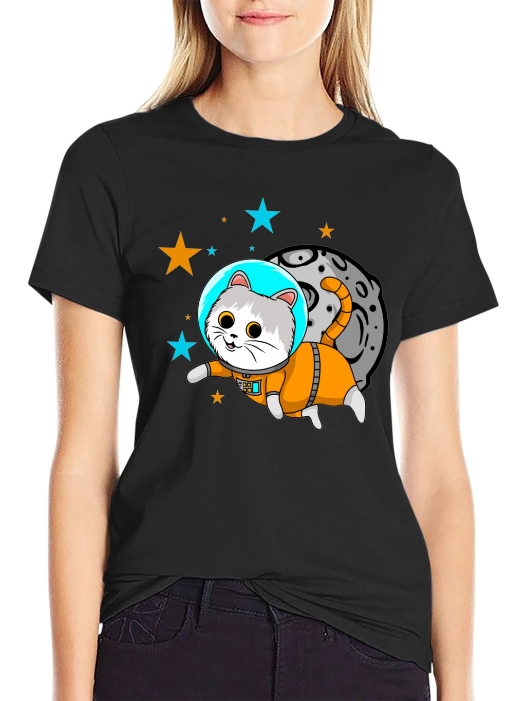 Astronaut Cat T-Shirt