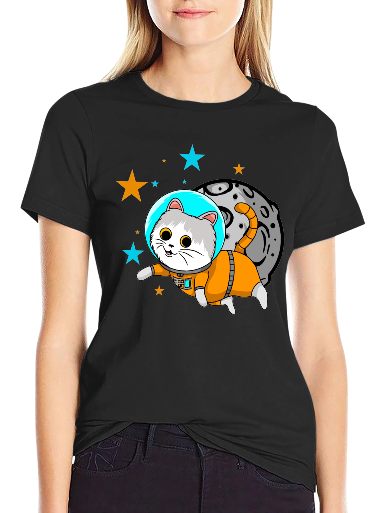 Astronaut Cat T-Shirt