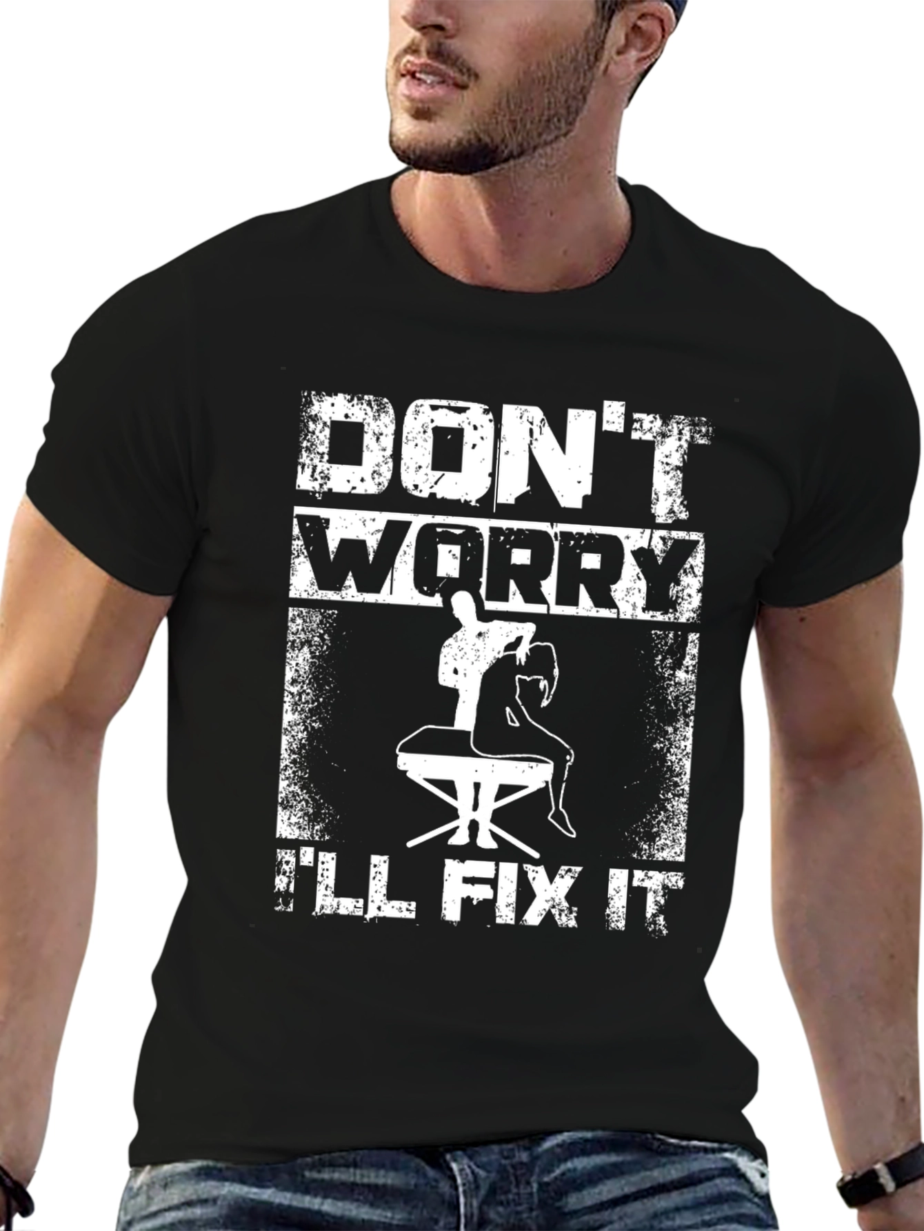 Dont Worry Ill Fix It - Funny Chiropractic T-Shirt
