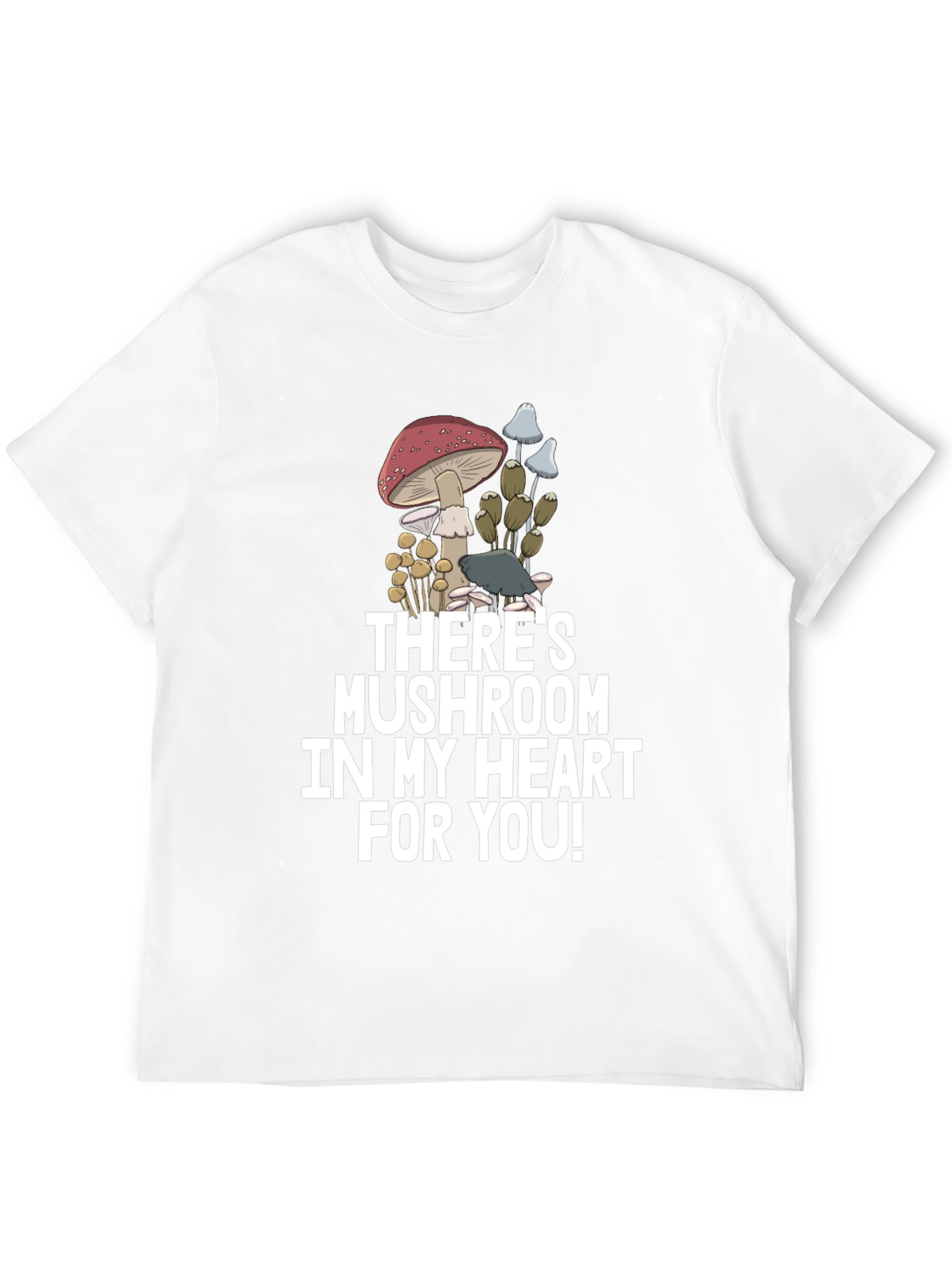 Mushroom Heart Graphic Tee