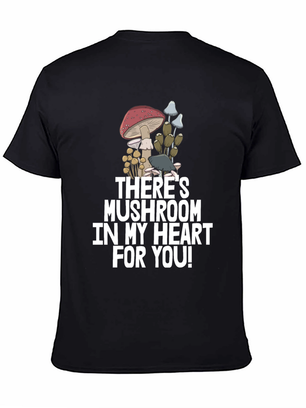 Mushroom Heart Graphic Tee