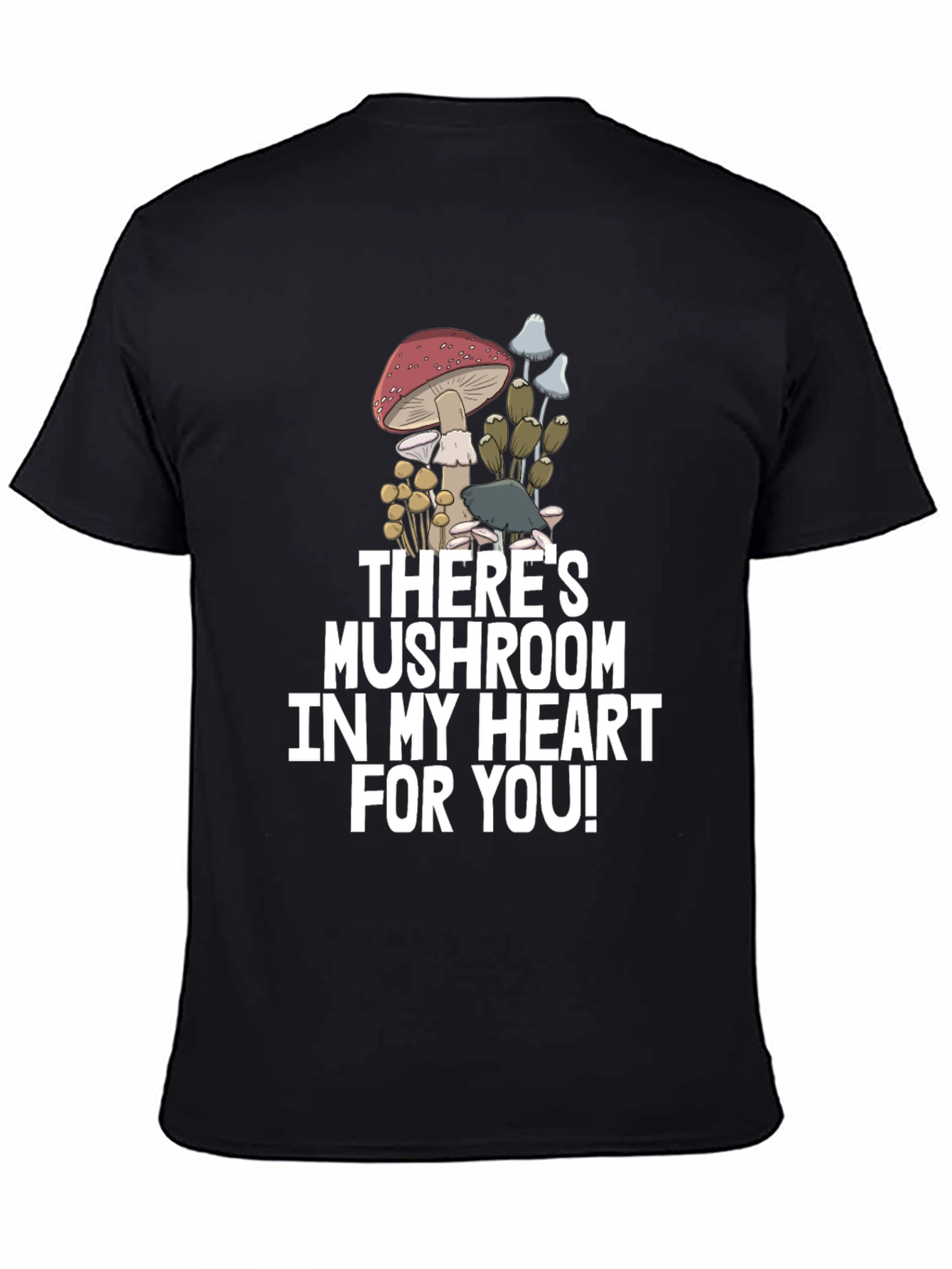 Mushroom Heart Graphic Tee