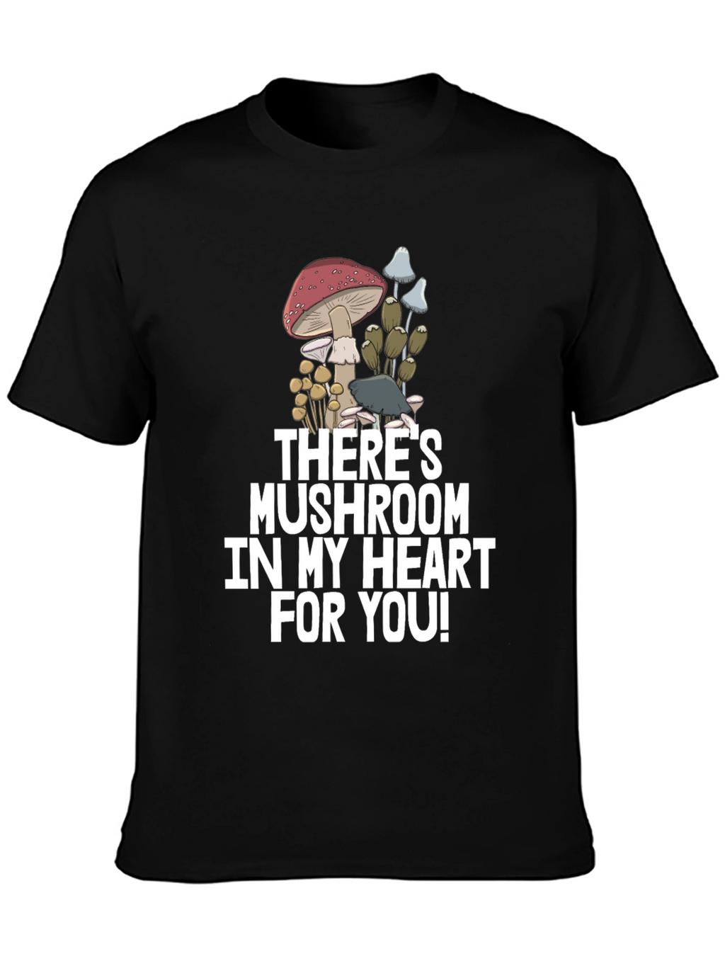 Mushroom Heart Graphic Tee
