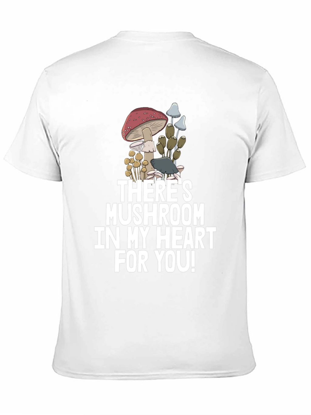 Mushroom Heart Graphic Tee