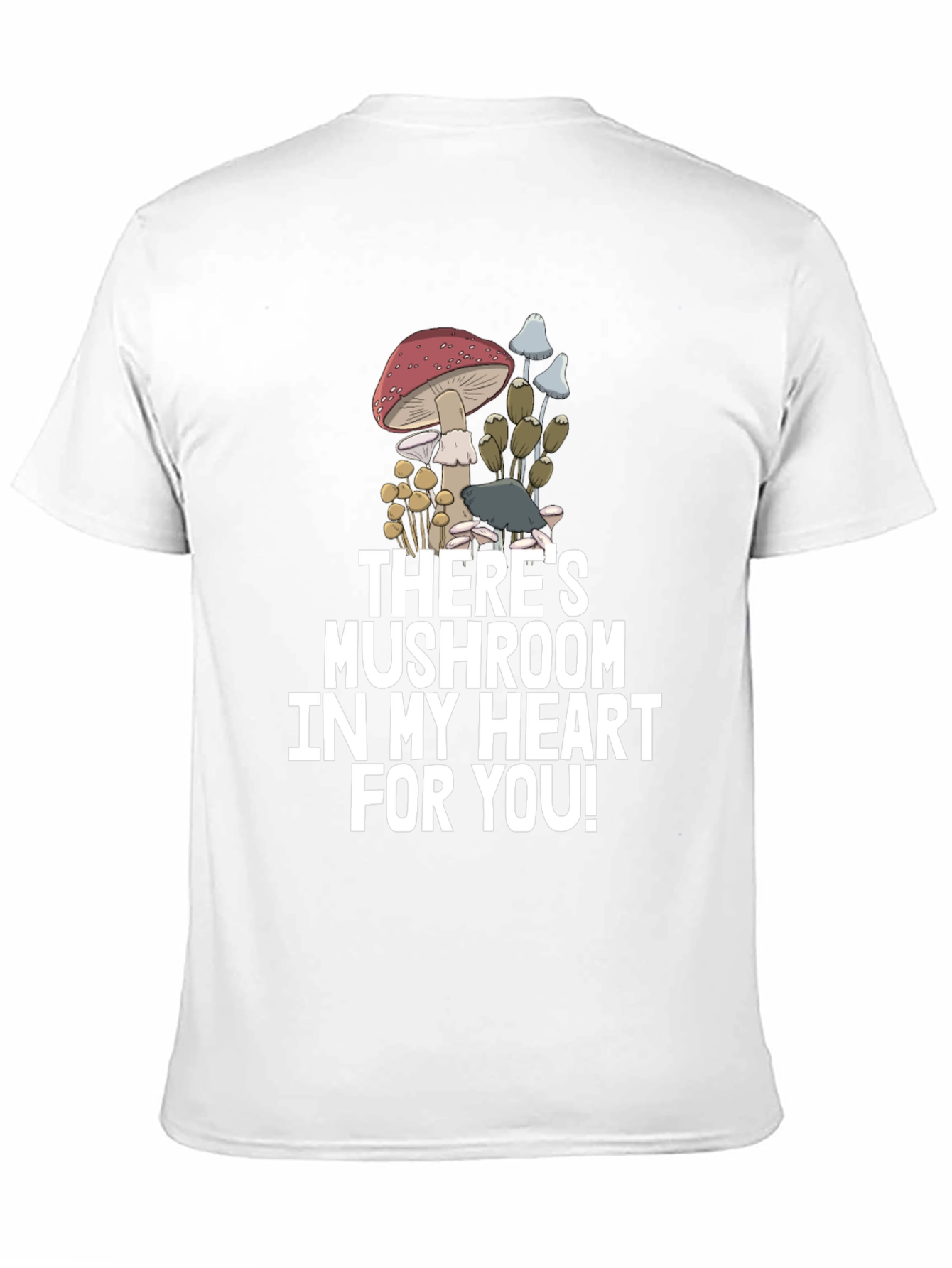 Mushroom Heart Graphic Tee