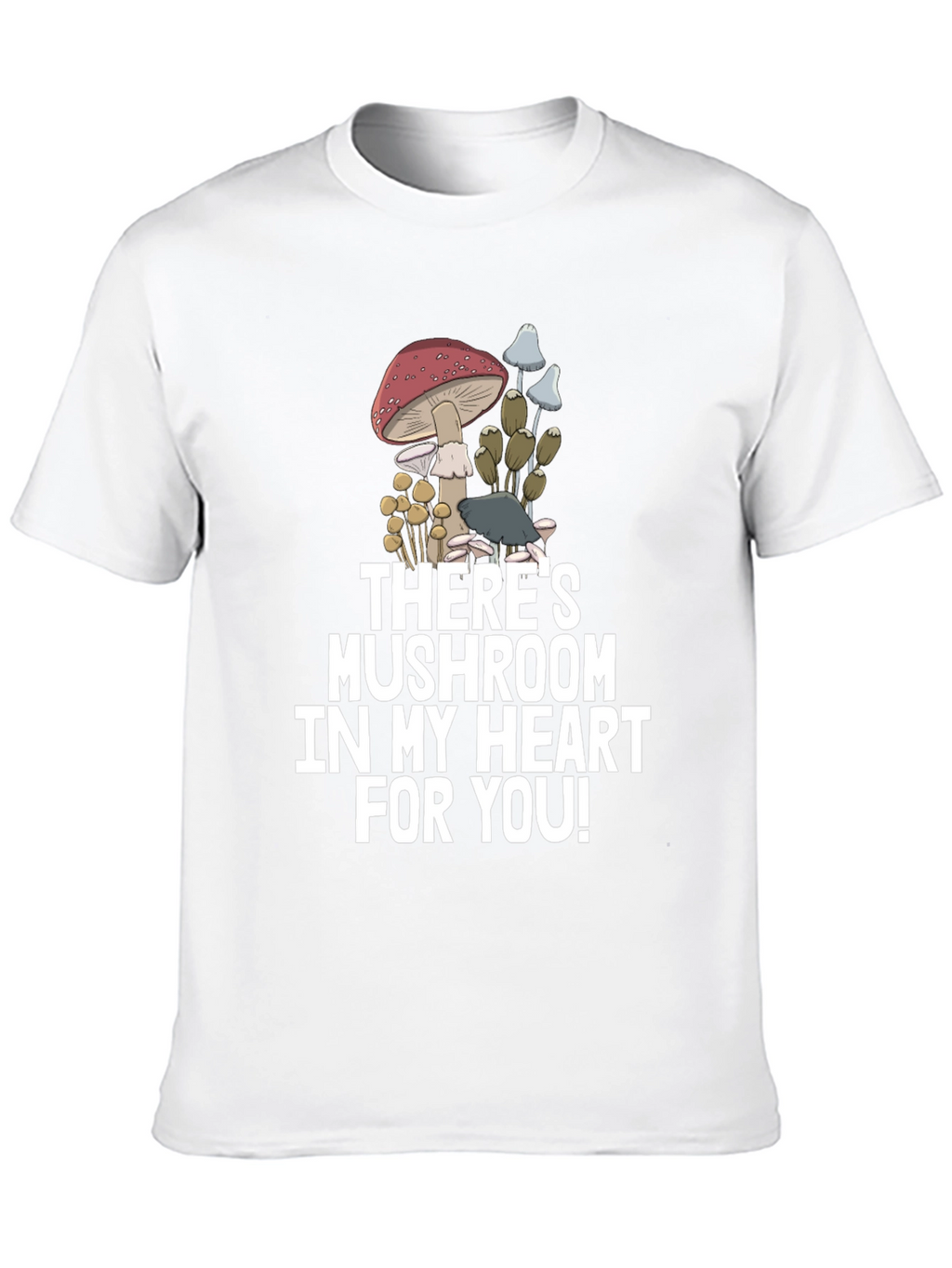 Mushroom Heart Graphic Tee