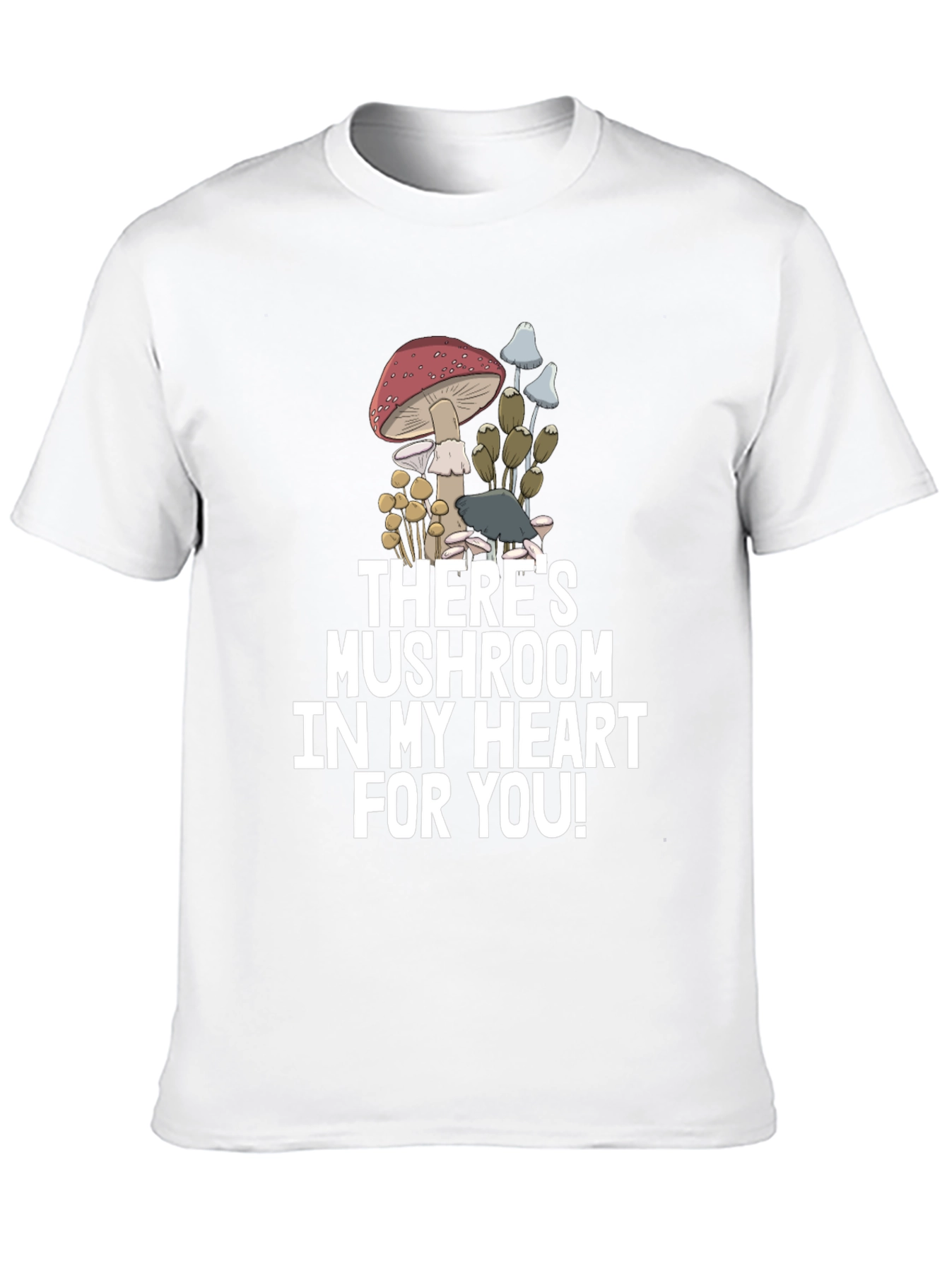 Mushroom Heart Graphic Tee