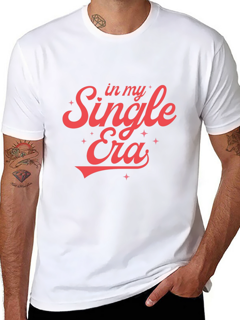 Single Era Graphic Tee - Trendy Comfort