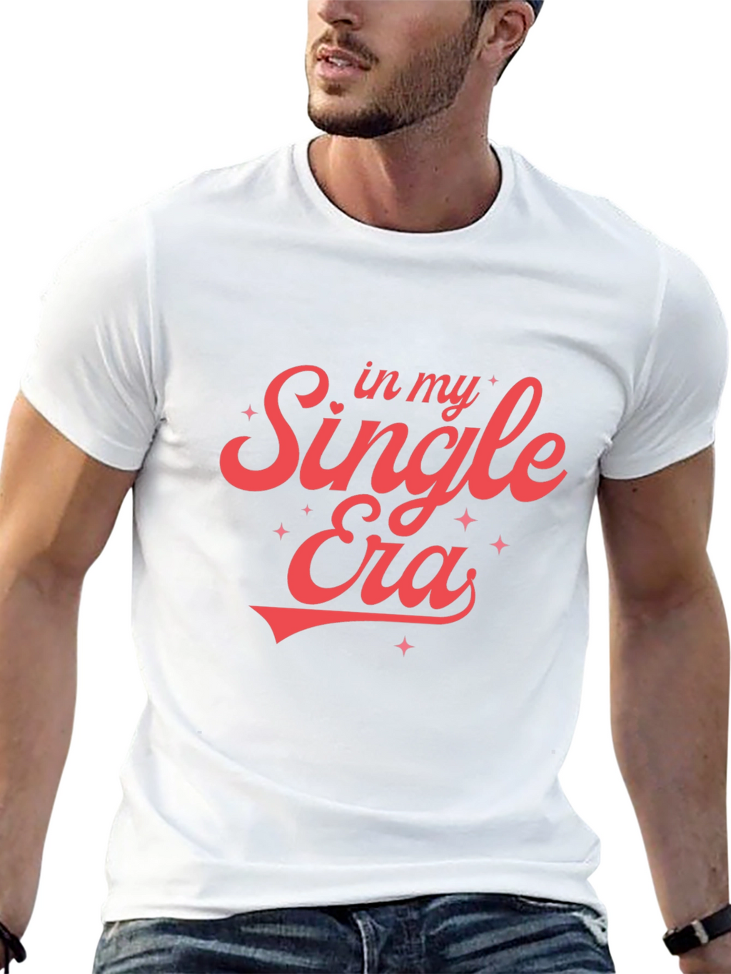 Single Era Graphic Tee - Trendy Comfort